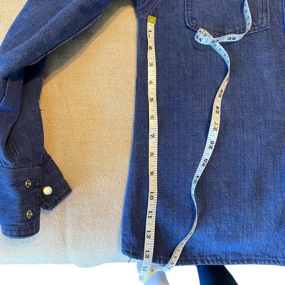 70’s Embroidered Jean Shirt/Jacket - Picture 12 of 16